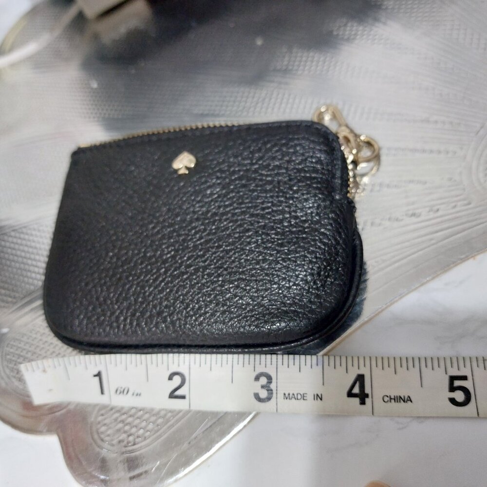 Kate Spade Mini Clip On COIN PURSE KEYCHAIN BAG CHARM Mini Bag Wallet 2 COLORS - Picture 3 of 14